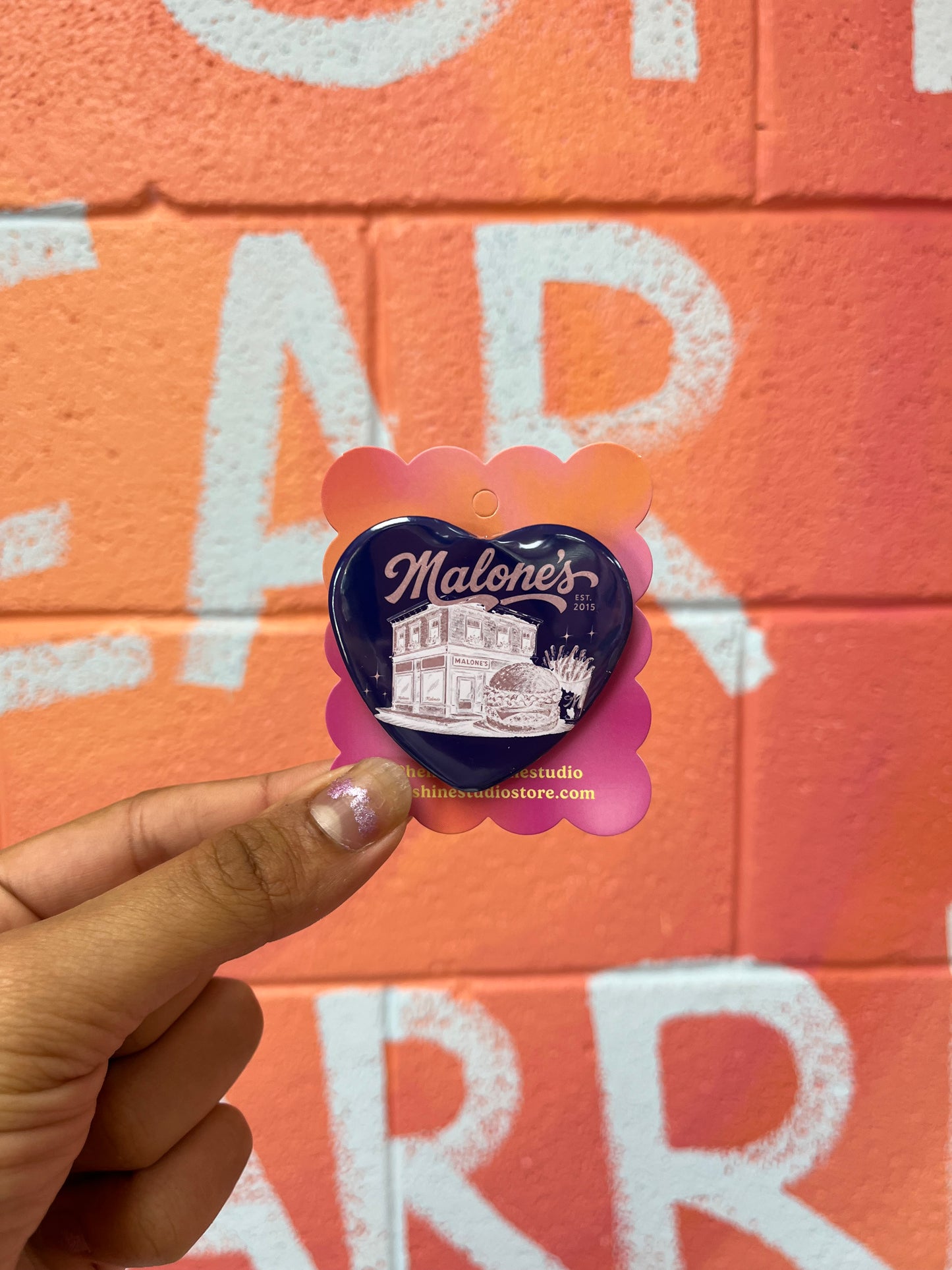 Malone’s Off Campus Pin