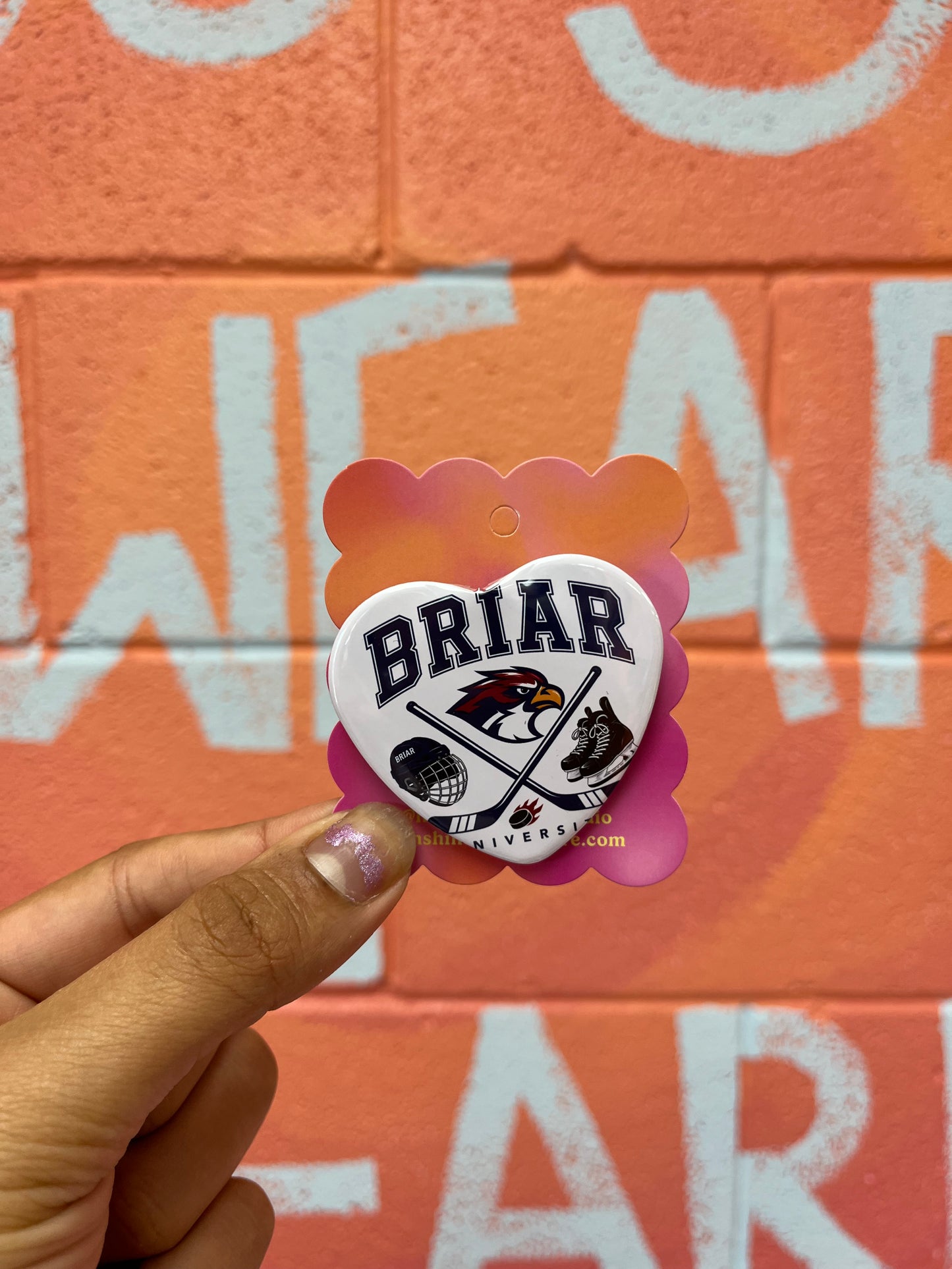 White Briar University Off Campus Pin