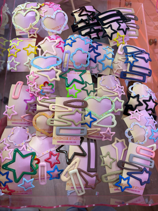 Colorful Hair Clips