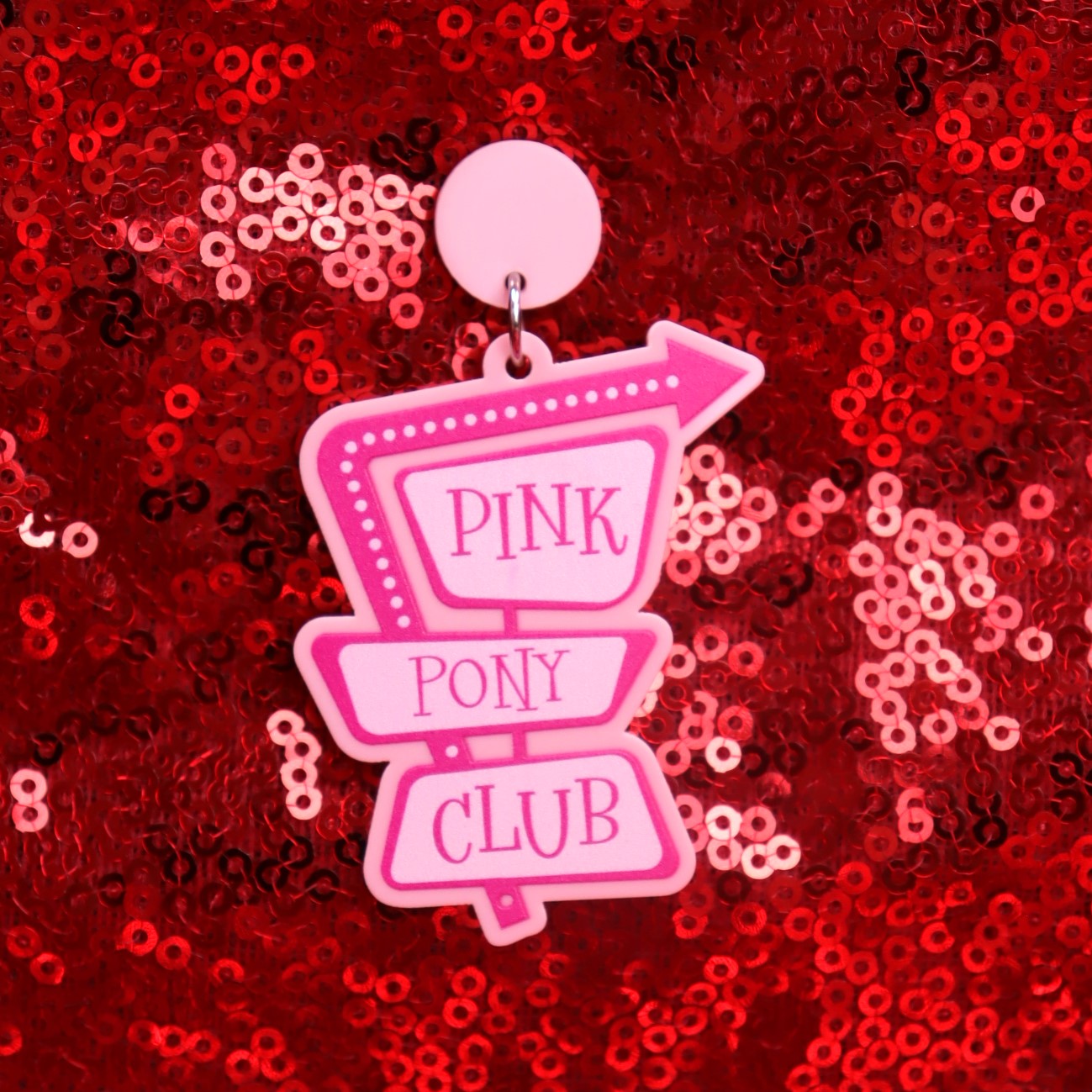 "Pink Pony Club" Chappell Roan Statement Earrings