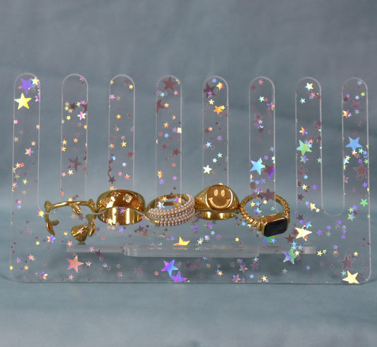 Holographic Star Ring Display