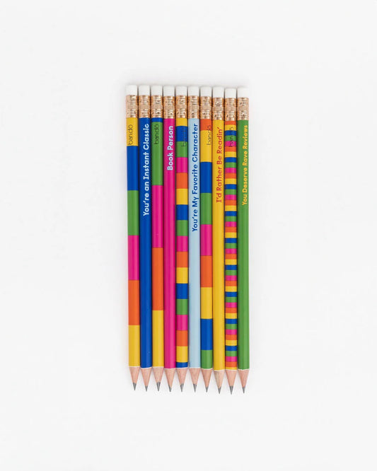 Bookish Pencil Set