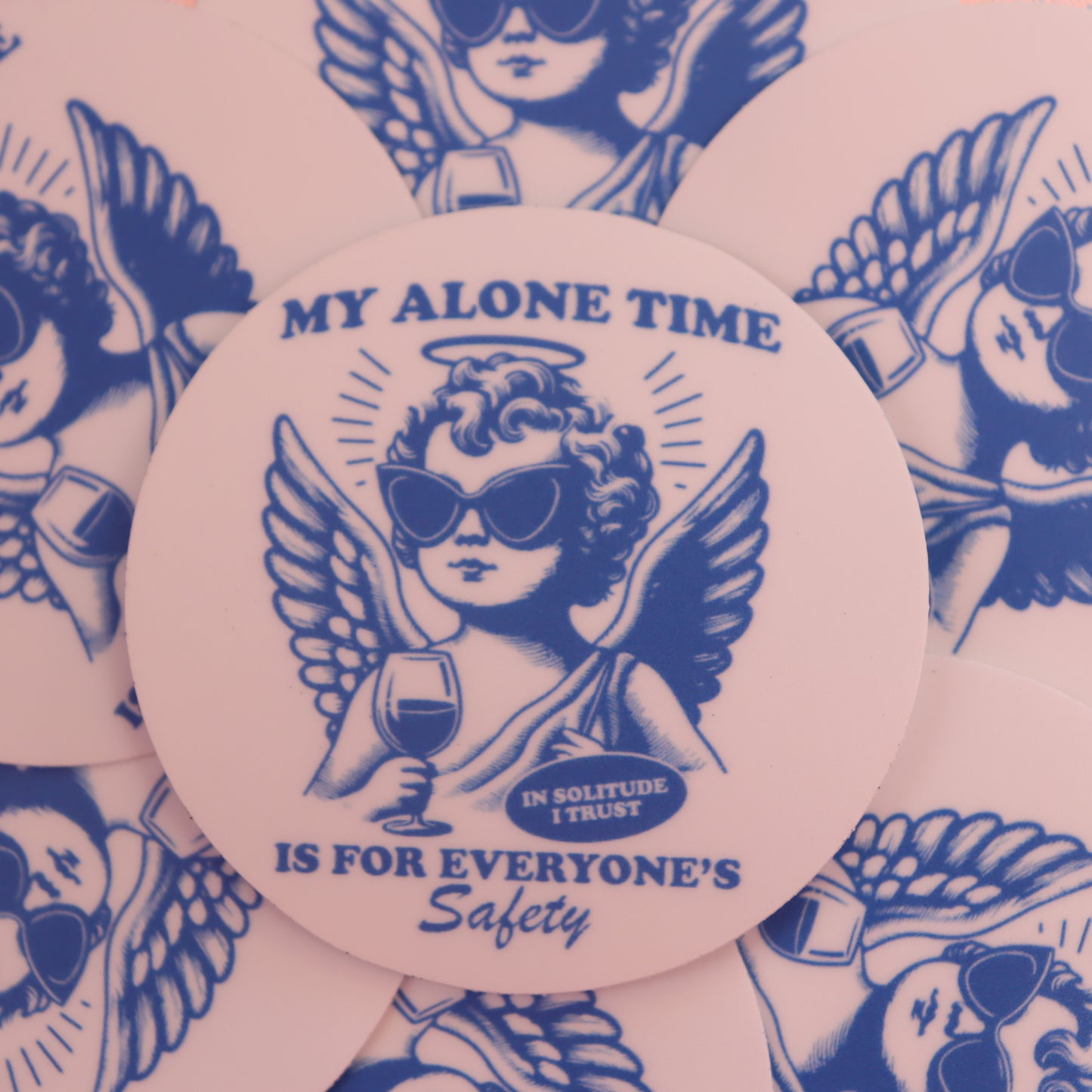 "My Alone Time is for Everyone's Safety" Sticker