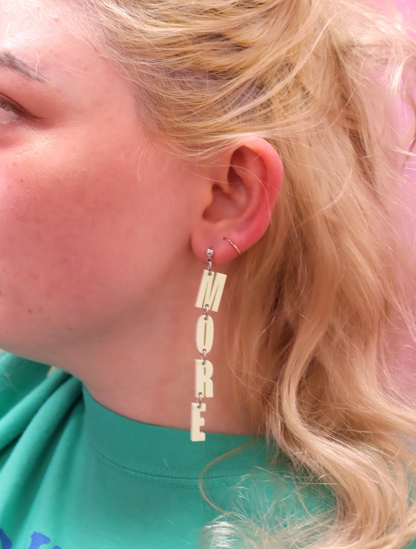 "READ MORE" Dangle Earrings