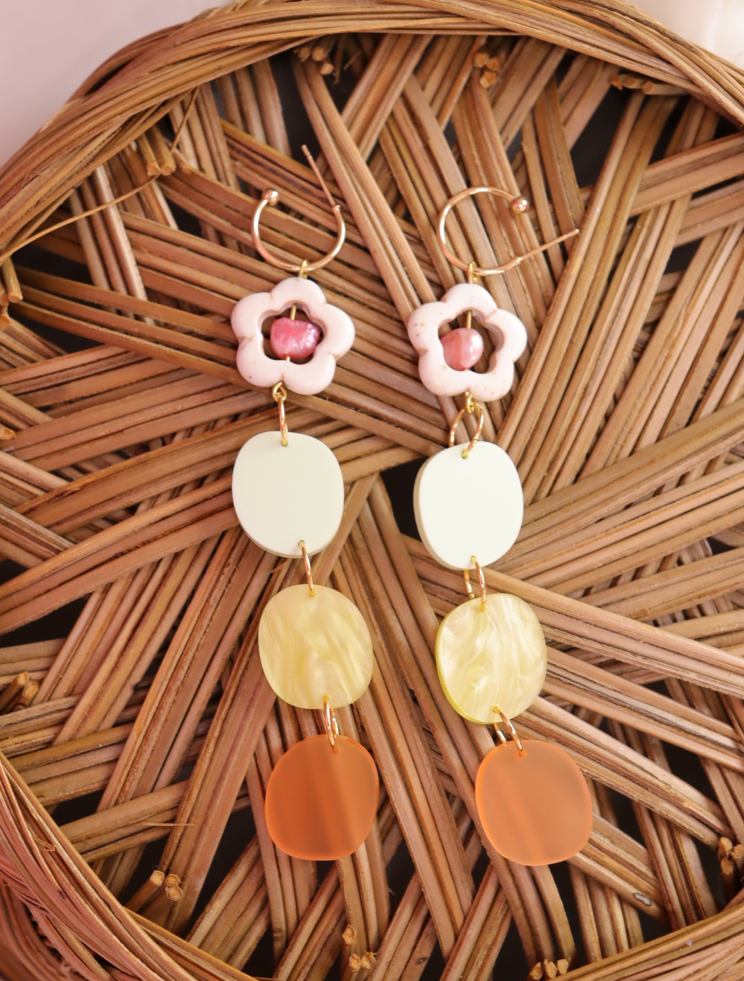 Tropical Tiers Earrings
