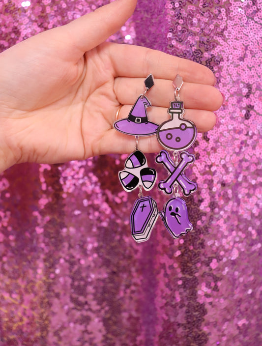 Witchy Wonders - Dangle Earrings