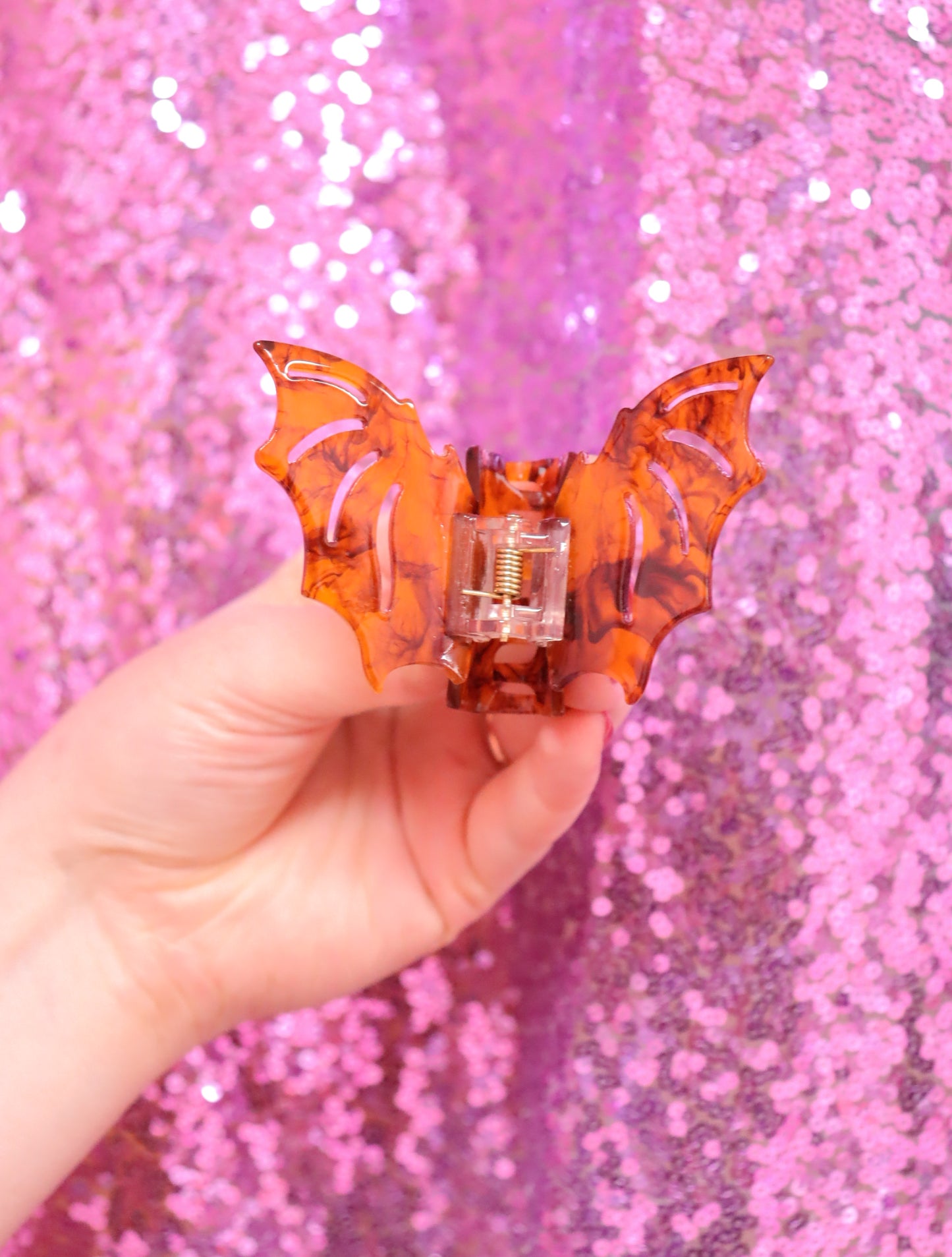 Bat-titude Winged Hair Claw