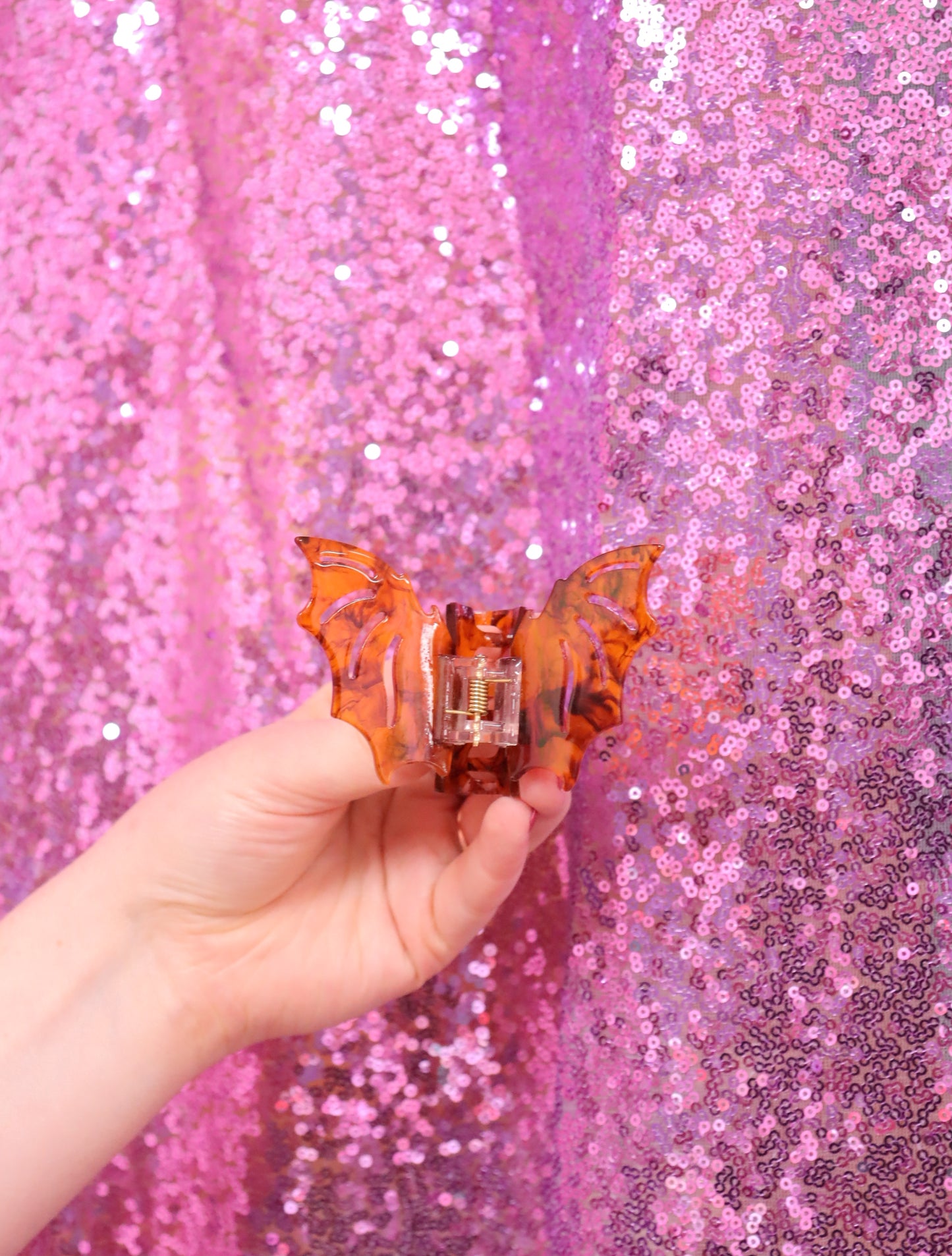 Bat-titude Winged Hair Claw