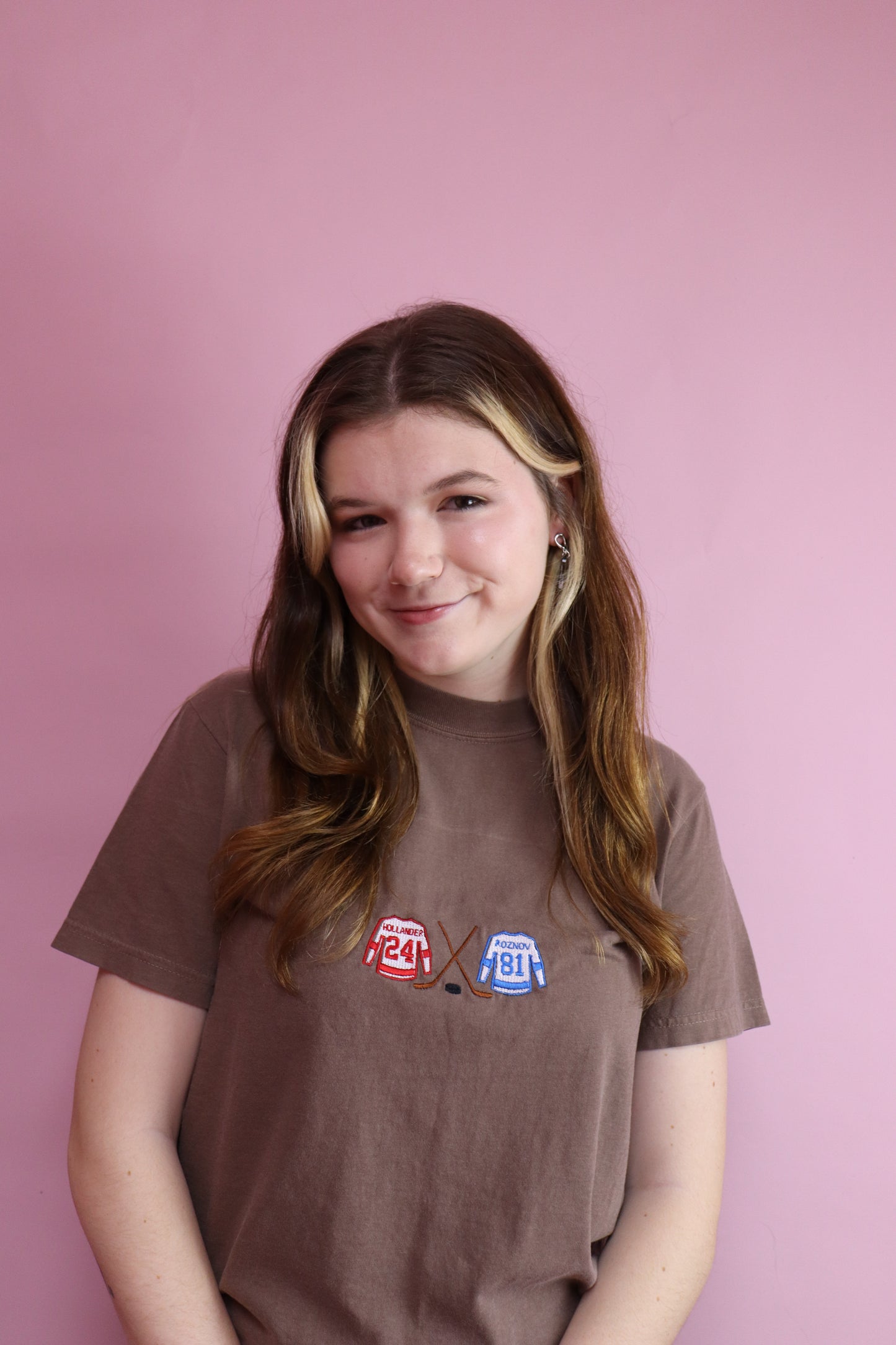 Rozanov and Hollander Jerseys - Heated Rivalry Embroidered Top