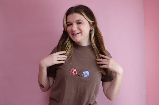 Rozanov and Hollander Jerseys - Heated Rivalry Embroidered Top