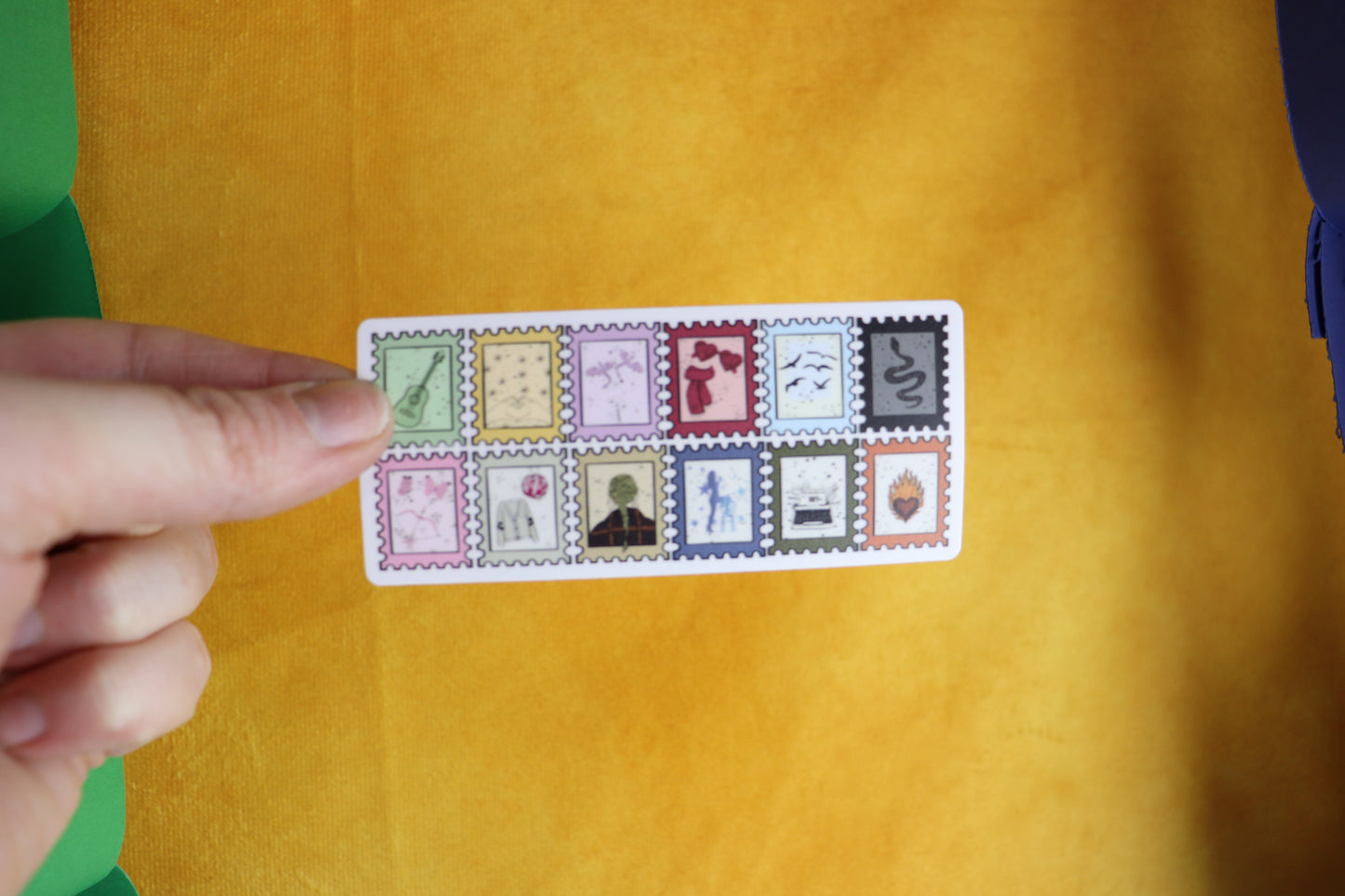 Taylor Swift 12 Eras Stamp Sticker