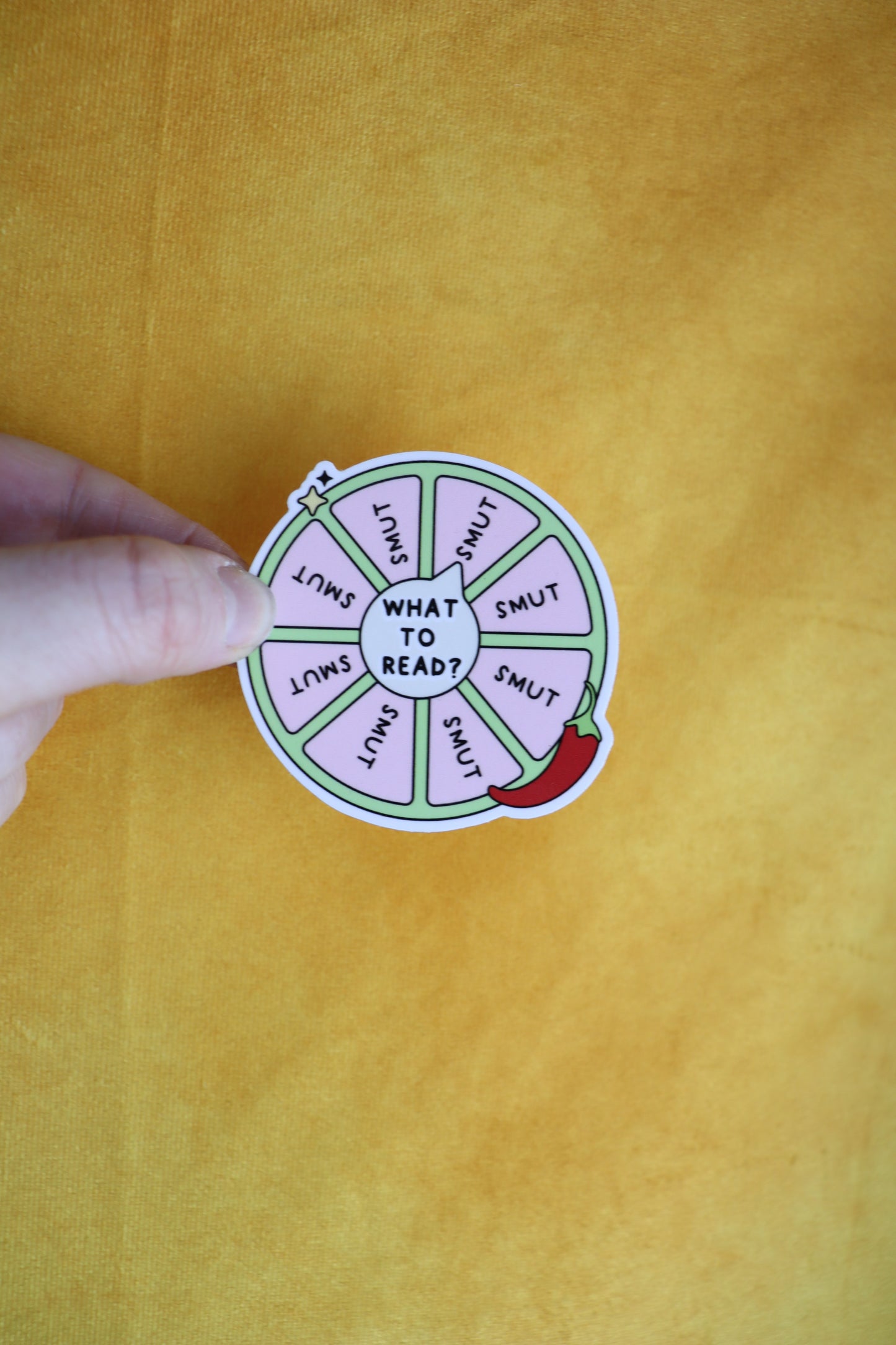 What to Read-Smut Bookish Sticker