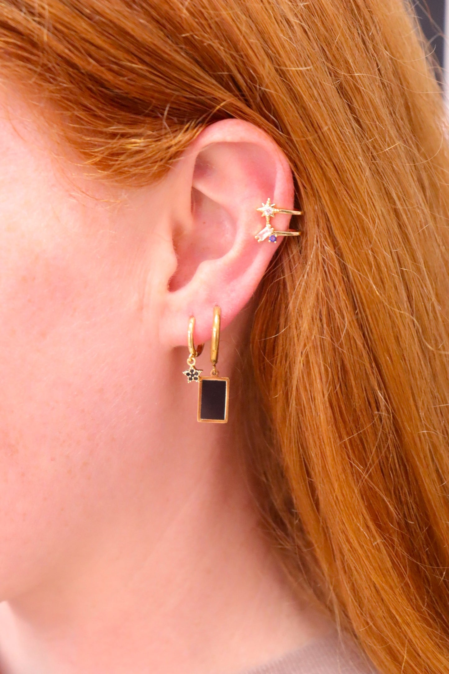 Midnight Star Hoop - Mix and Match Earring