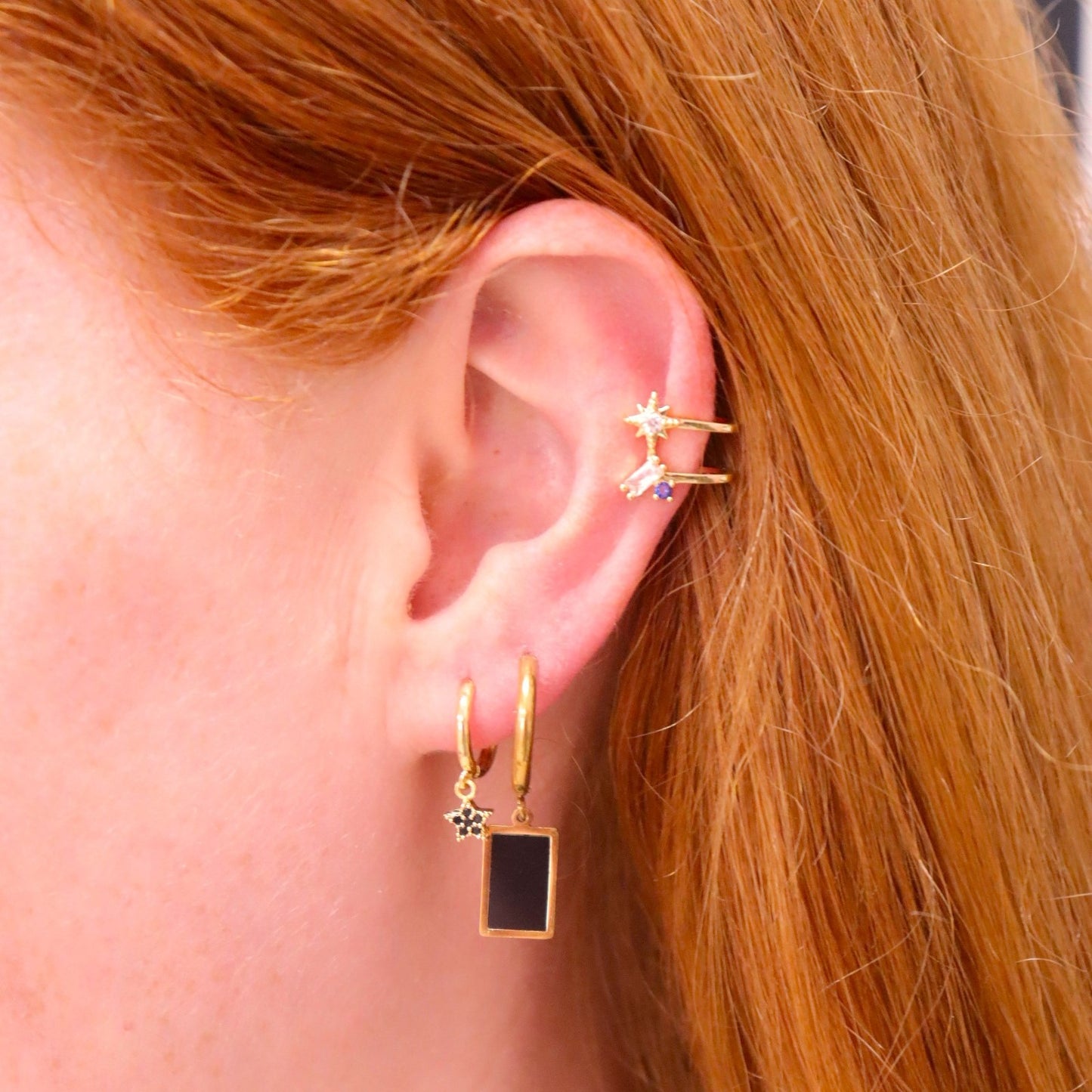 Midnight Star Hoop - Mix and Match Earring