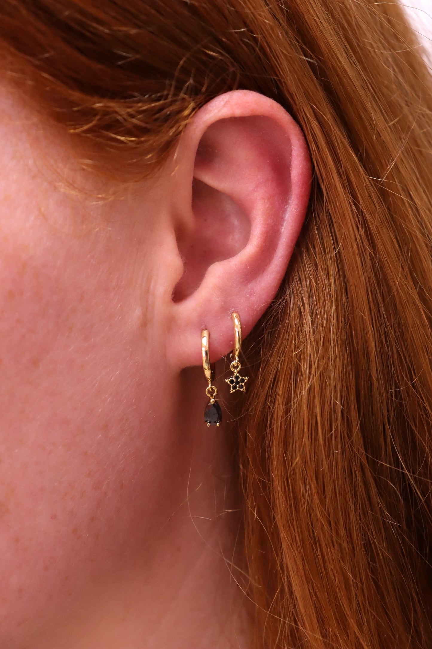 Midnight Star Hoop - Mix and Match Earring