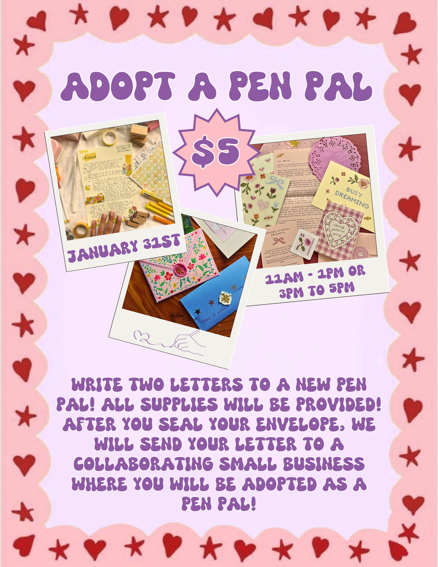 1/31/26 Adopt a Pen Pal