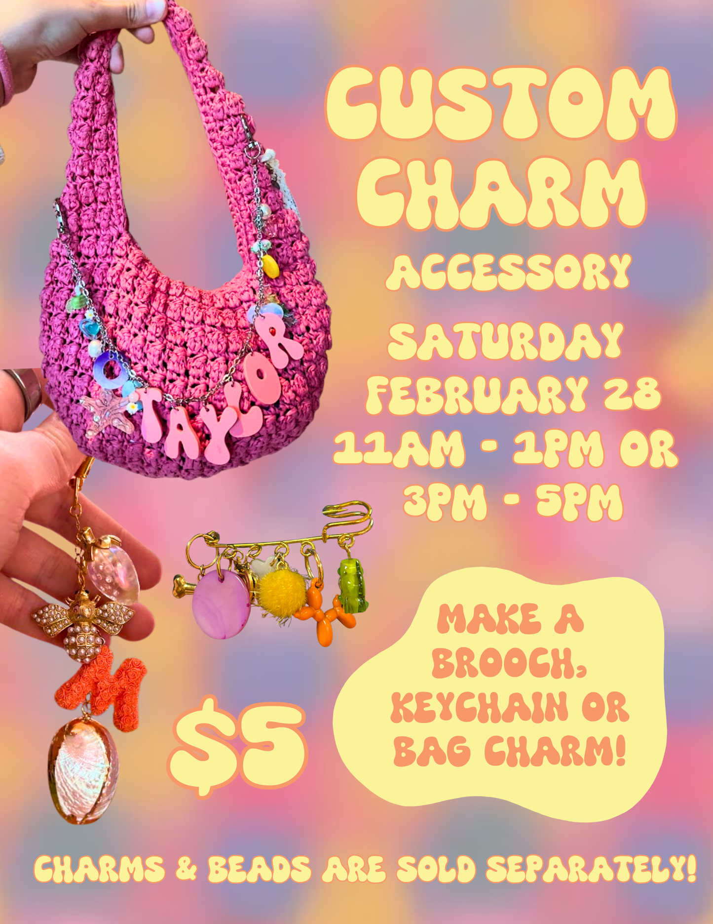 2/28/26 Custom Charm Accessory