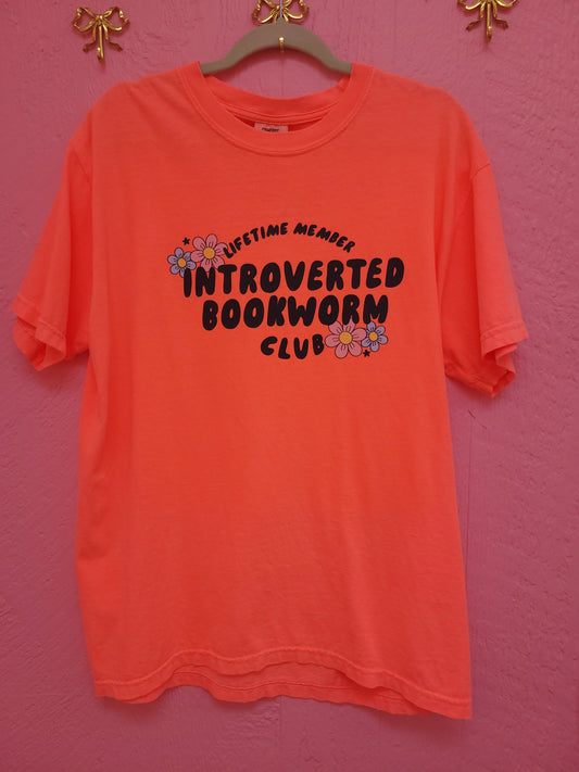 "Introverted Bookworm" Shirt
