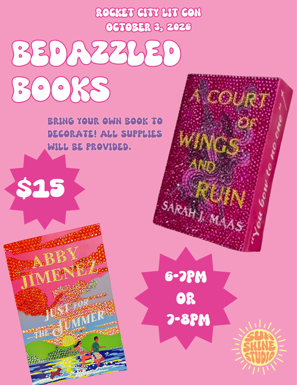 Rocket City Lit Con Bedazzled Lighters Event