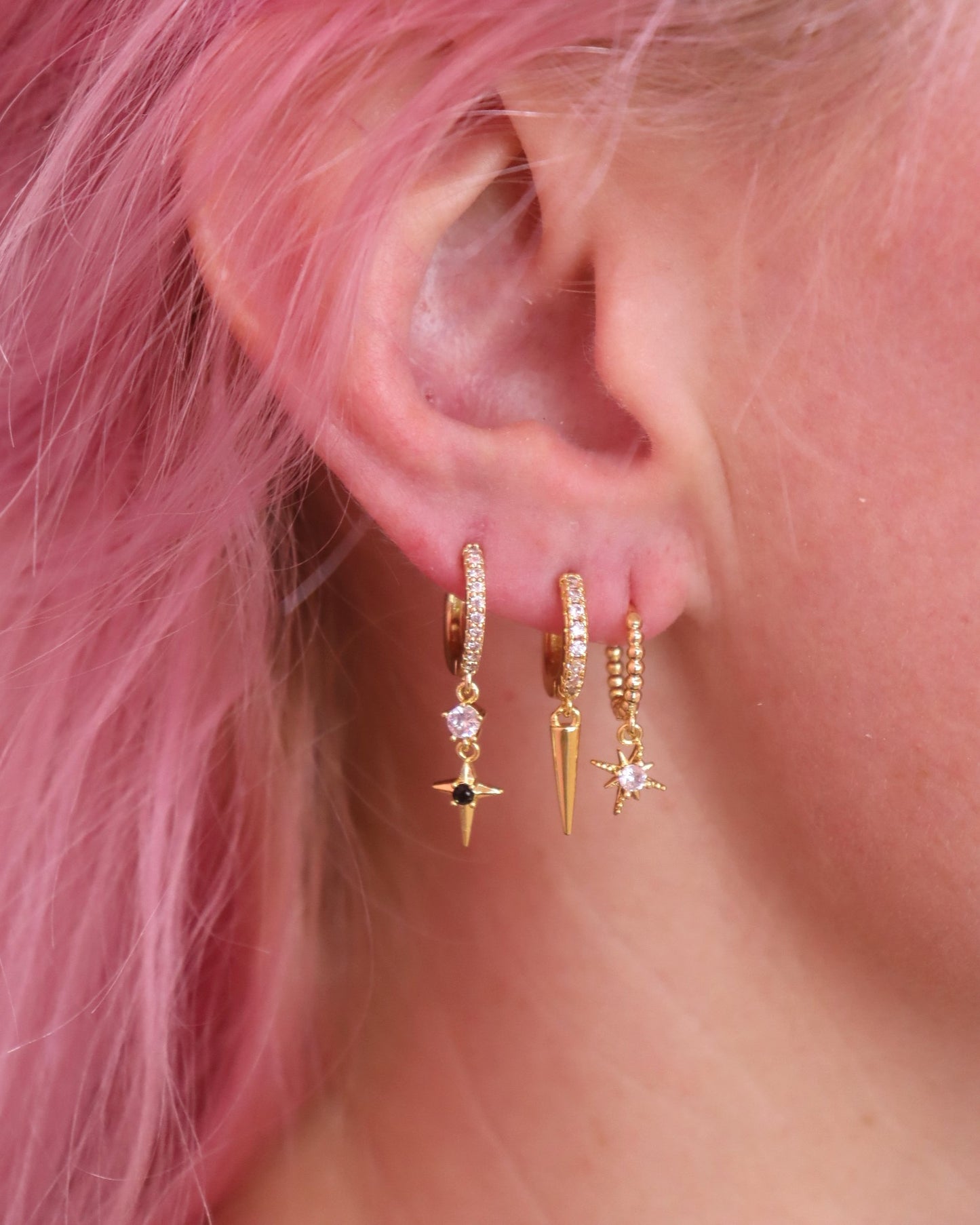 Stella Polaris Charm - Mix and Match Earring