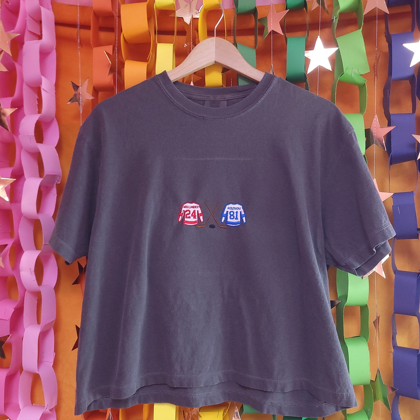 Rozanov and Hollander Jerseys - Heated Rivalry Embroidered Top