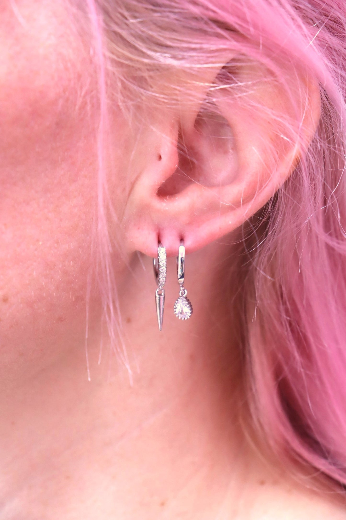 Teardrop Gem - Mix and Match Earring