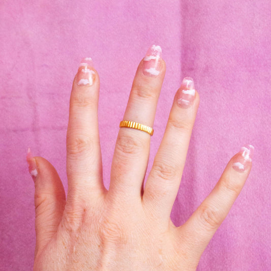 Contoured Titanium Ring