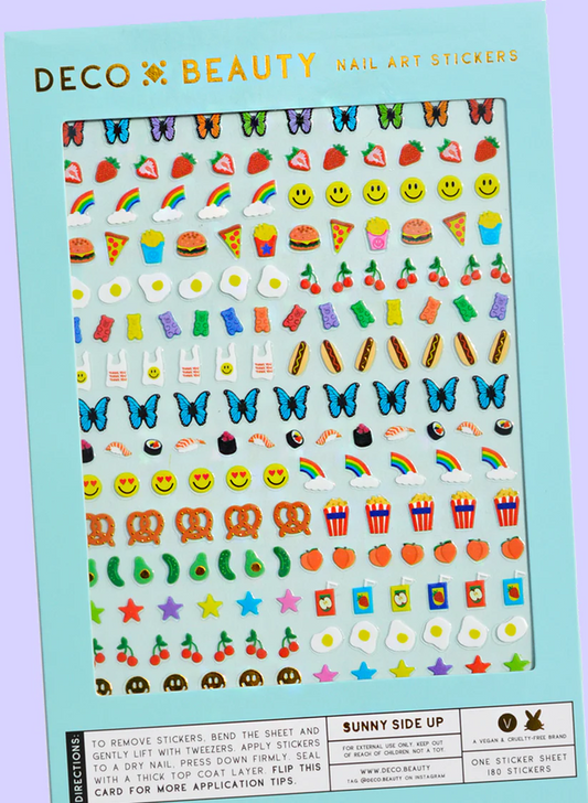 "Sunny Side Up" Deco Beauty Nail Art Stickers