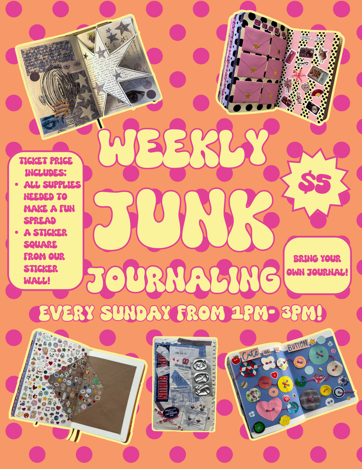 Sunday Junk Journaling
