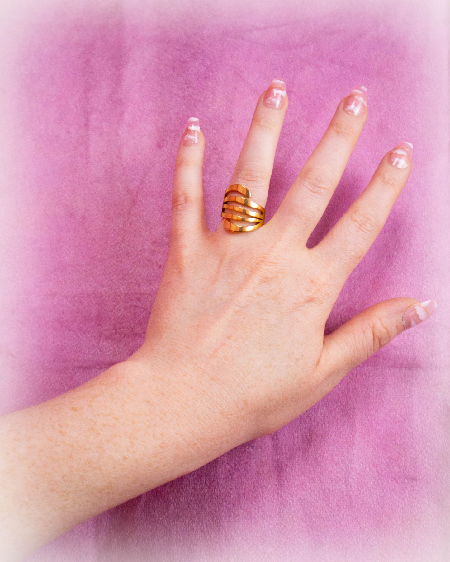 Wrapped Around My Finger - Titanium Ring