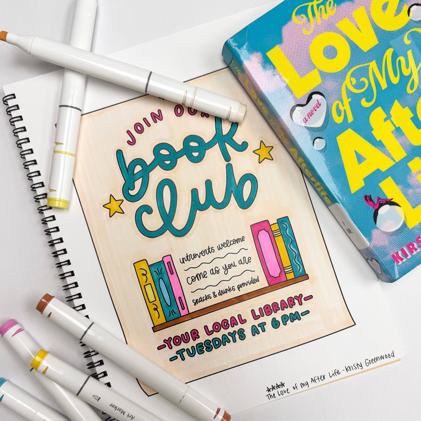 A Novel Coloring Book | Bookish Adult Coloring Book