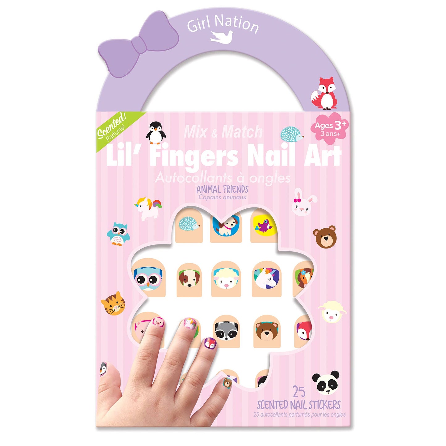 Lil' Fingers Nail Art- Animal Friends
