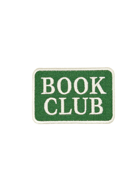 Book Club Patch – Embroidered Iron On Patch for Readers