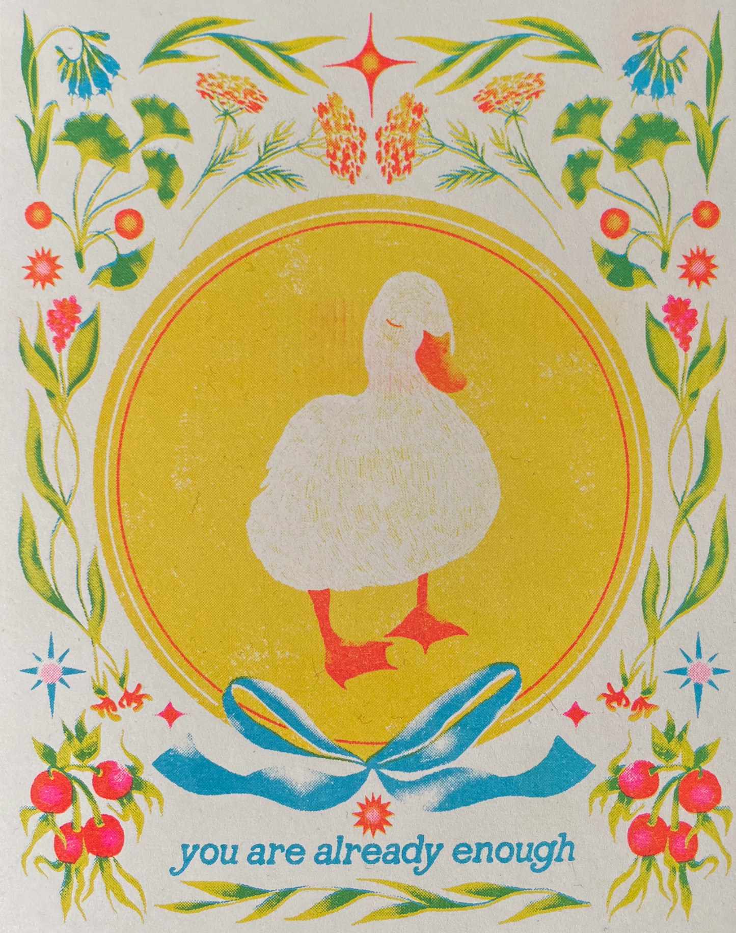 Duck (mini risograph)