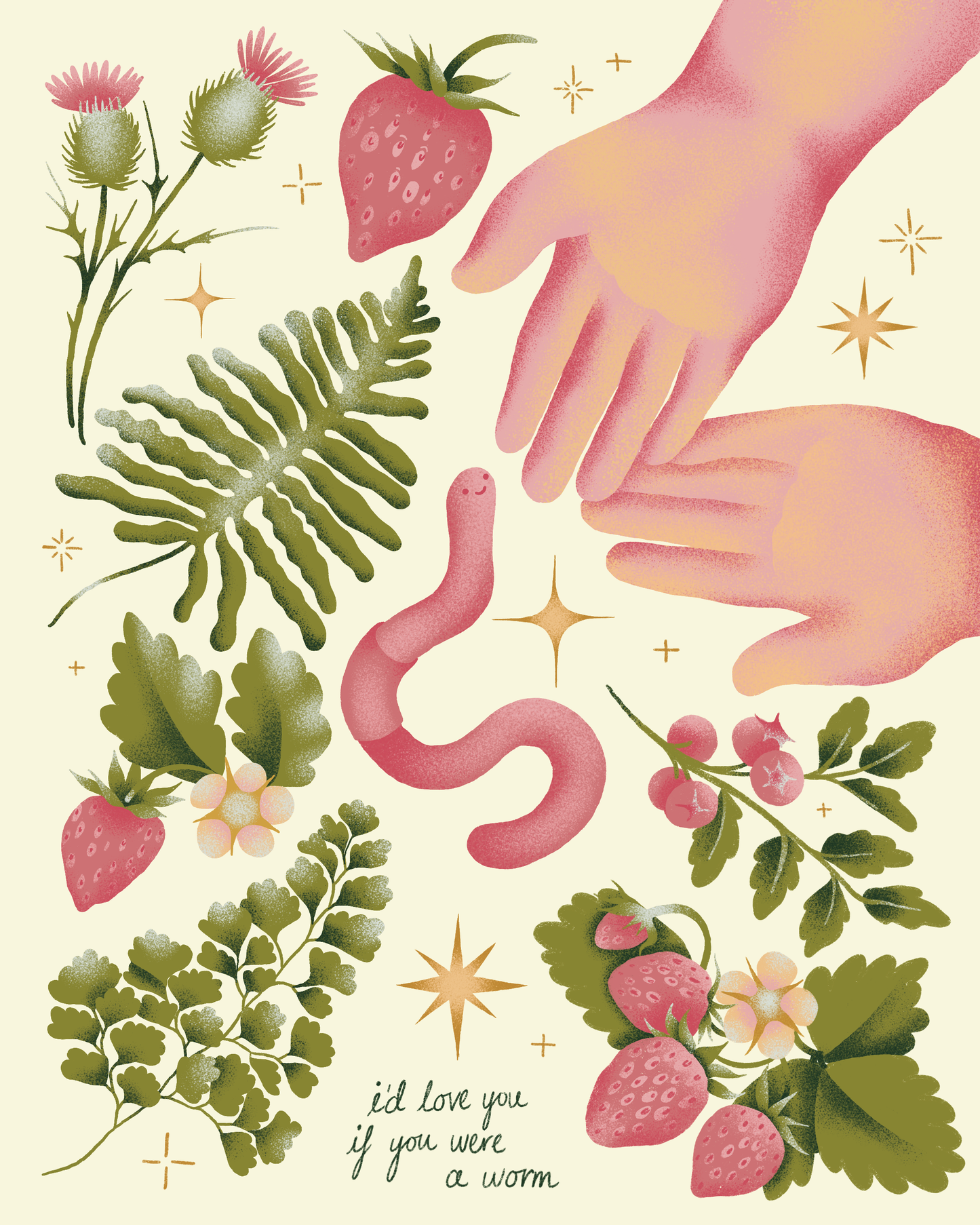 I'd love you if you were a worm