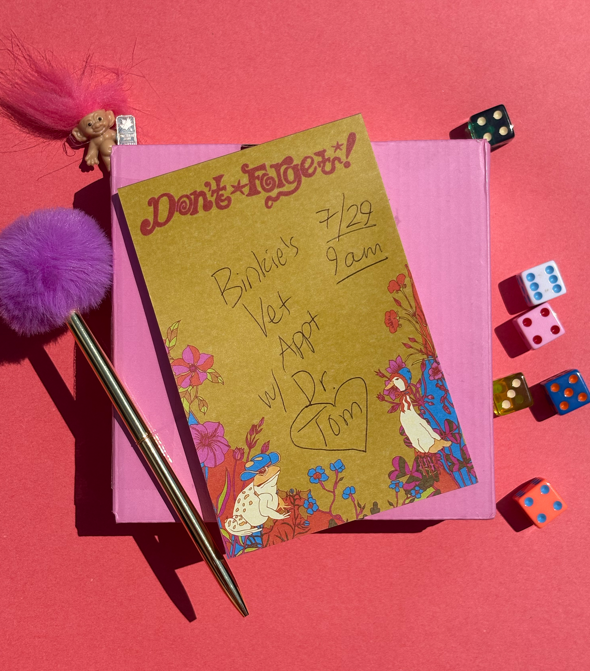 MEMO PAD - Don't Forget!