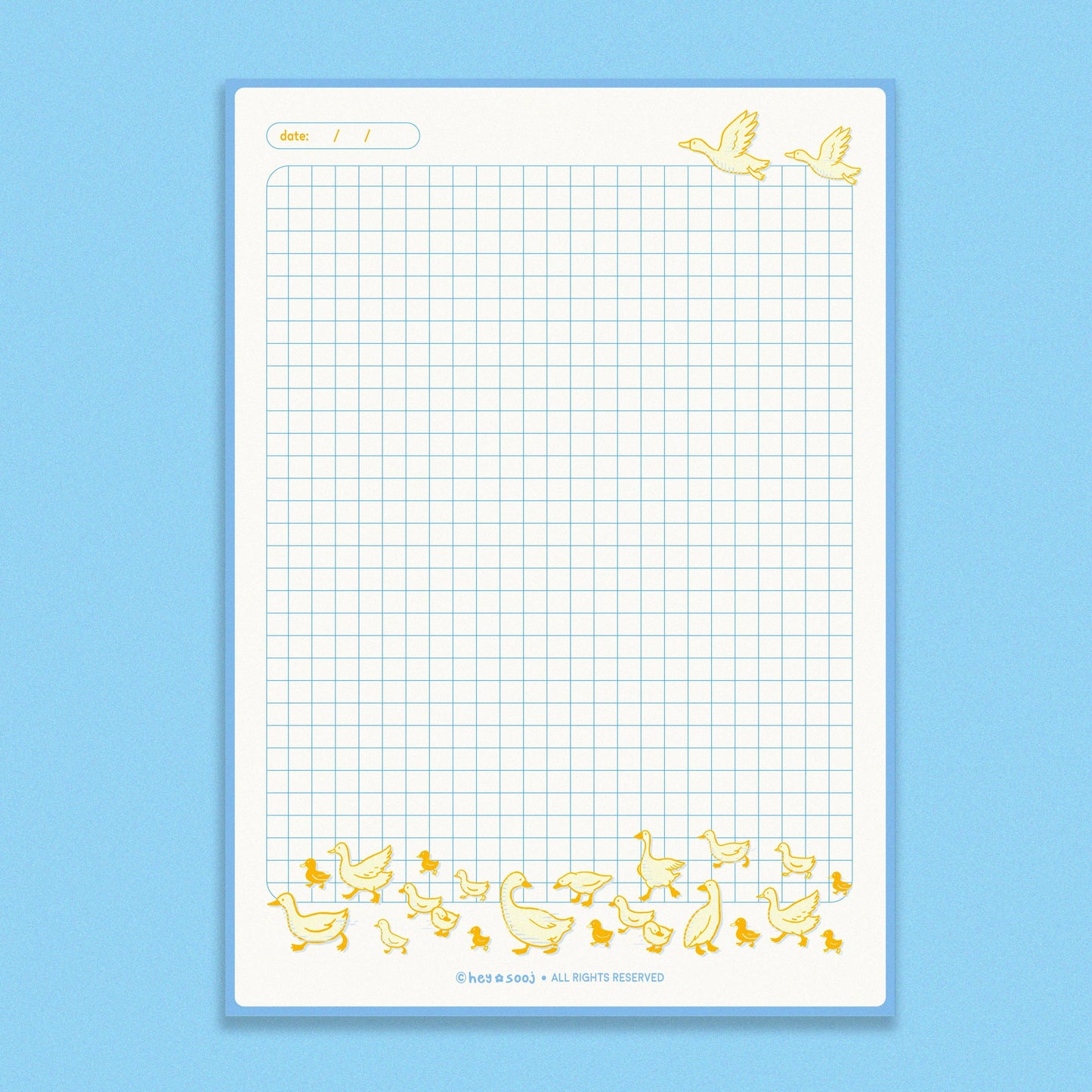 Duck, Duck, Notes Notepad