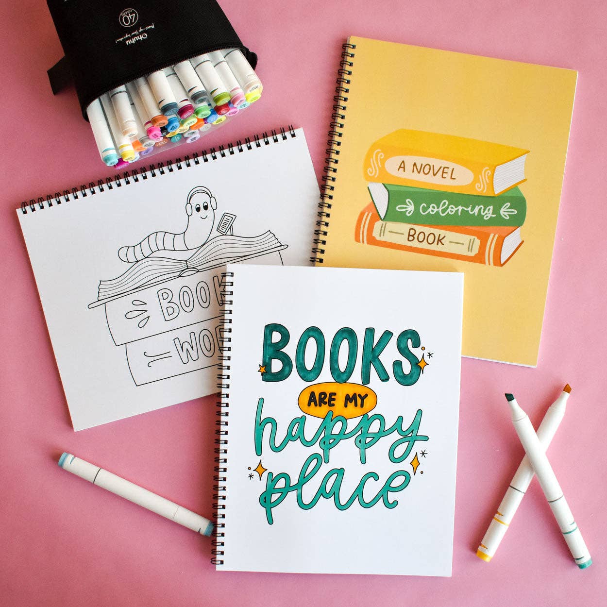 A Novel Coloring Book | Bookish Adult Coloring Book