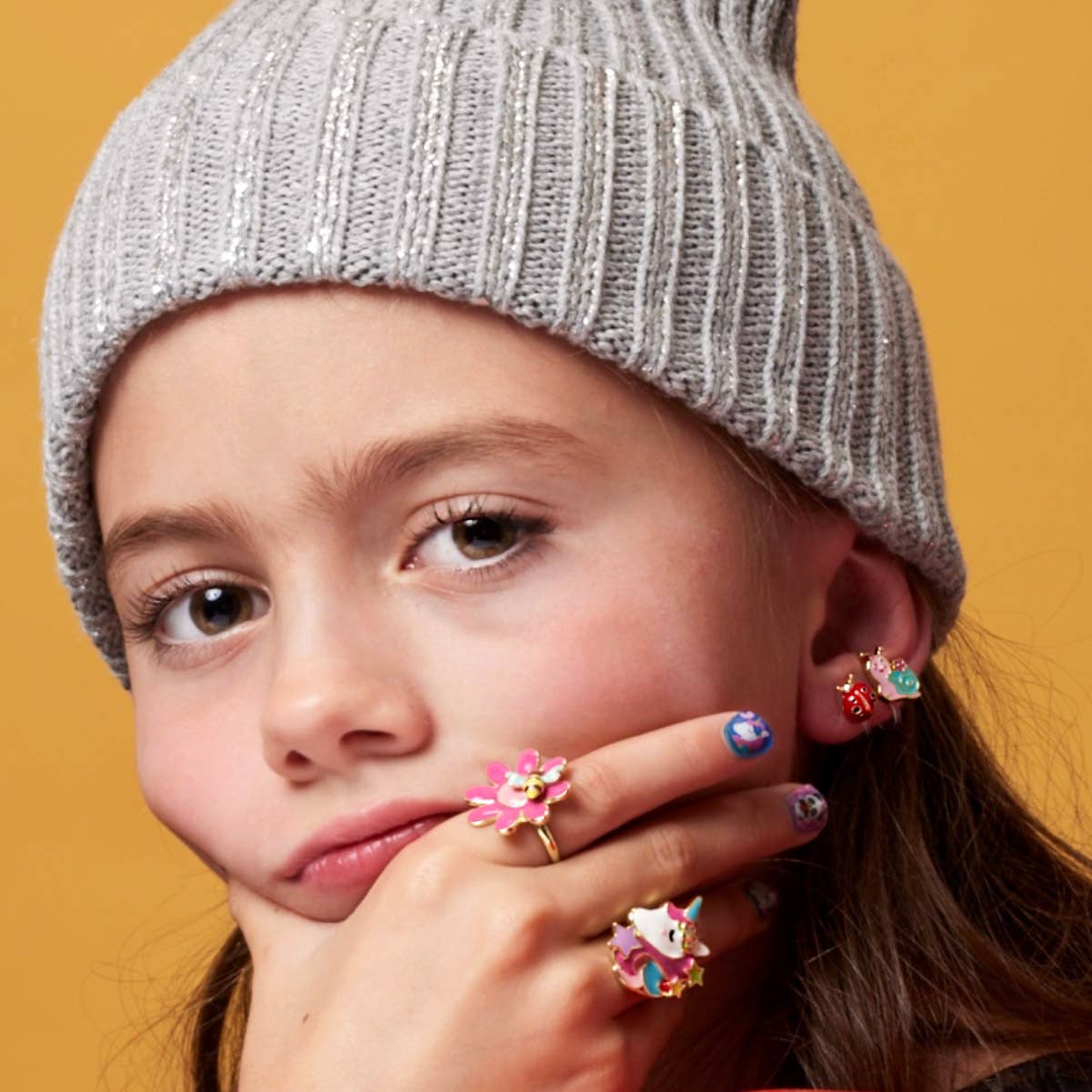Lil' Fingers Nail Art- Unicorn Fantasy
