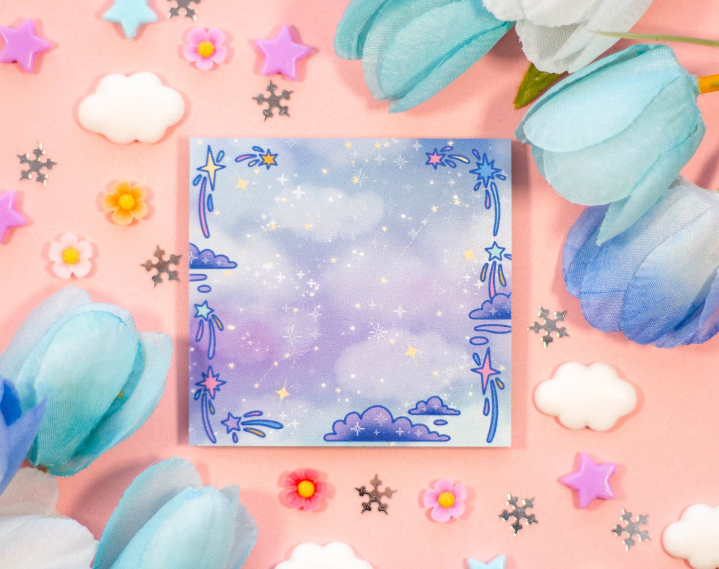 Celestial Galaxy Sticky Notes