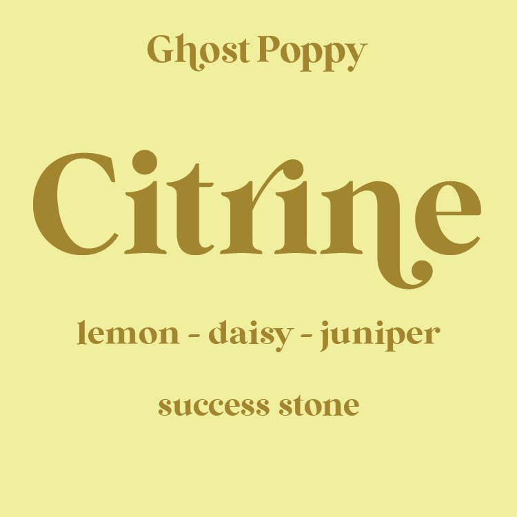 Citrine Mini Candle