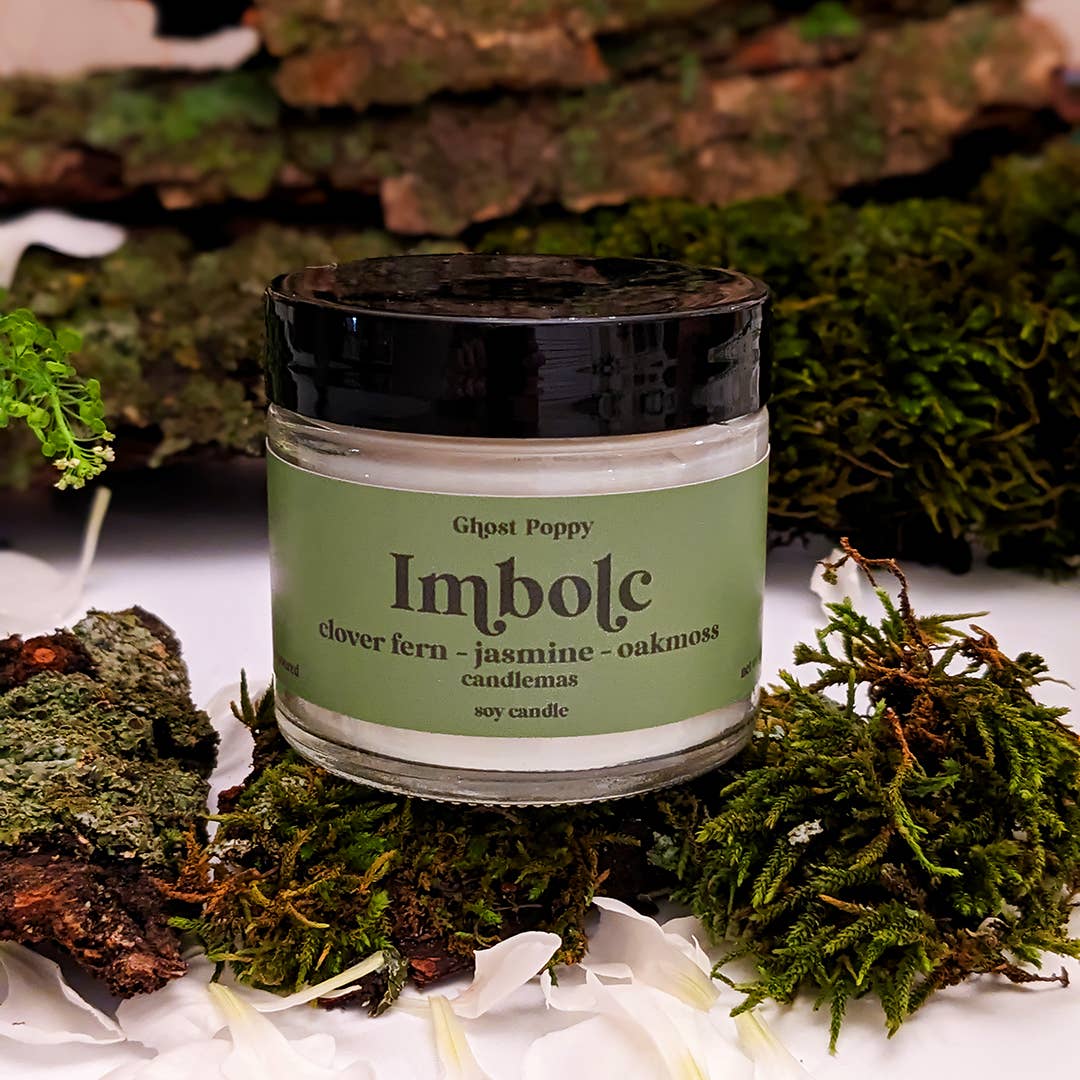 Imbolc Spring Mini Candle