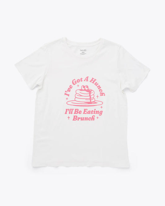 "I've got a Hunch I'll be Eating Brunch" 100% cotton tee
