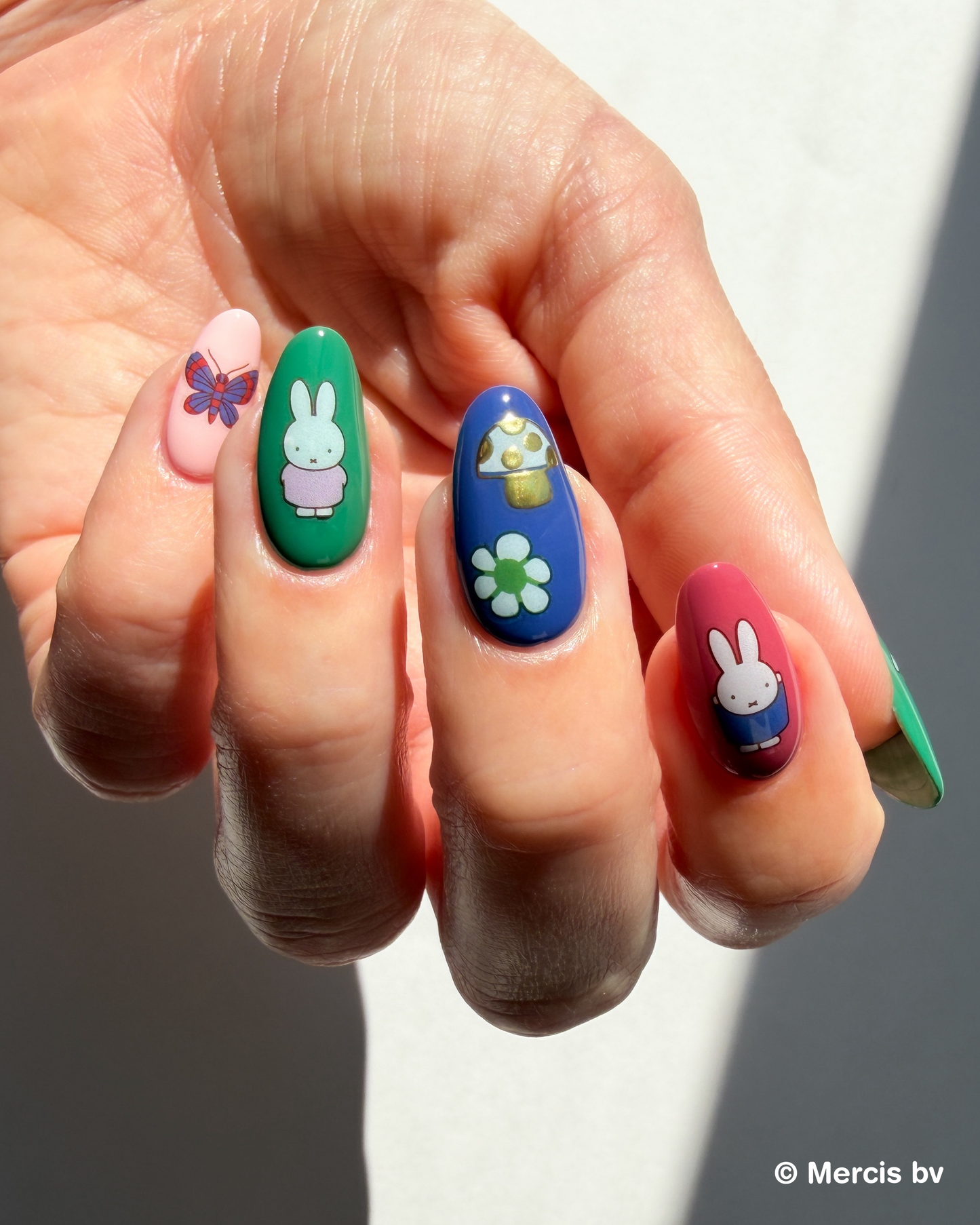Nail Art Stickers - MIFFY'S MUSHROOMS