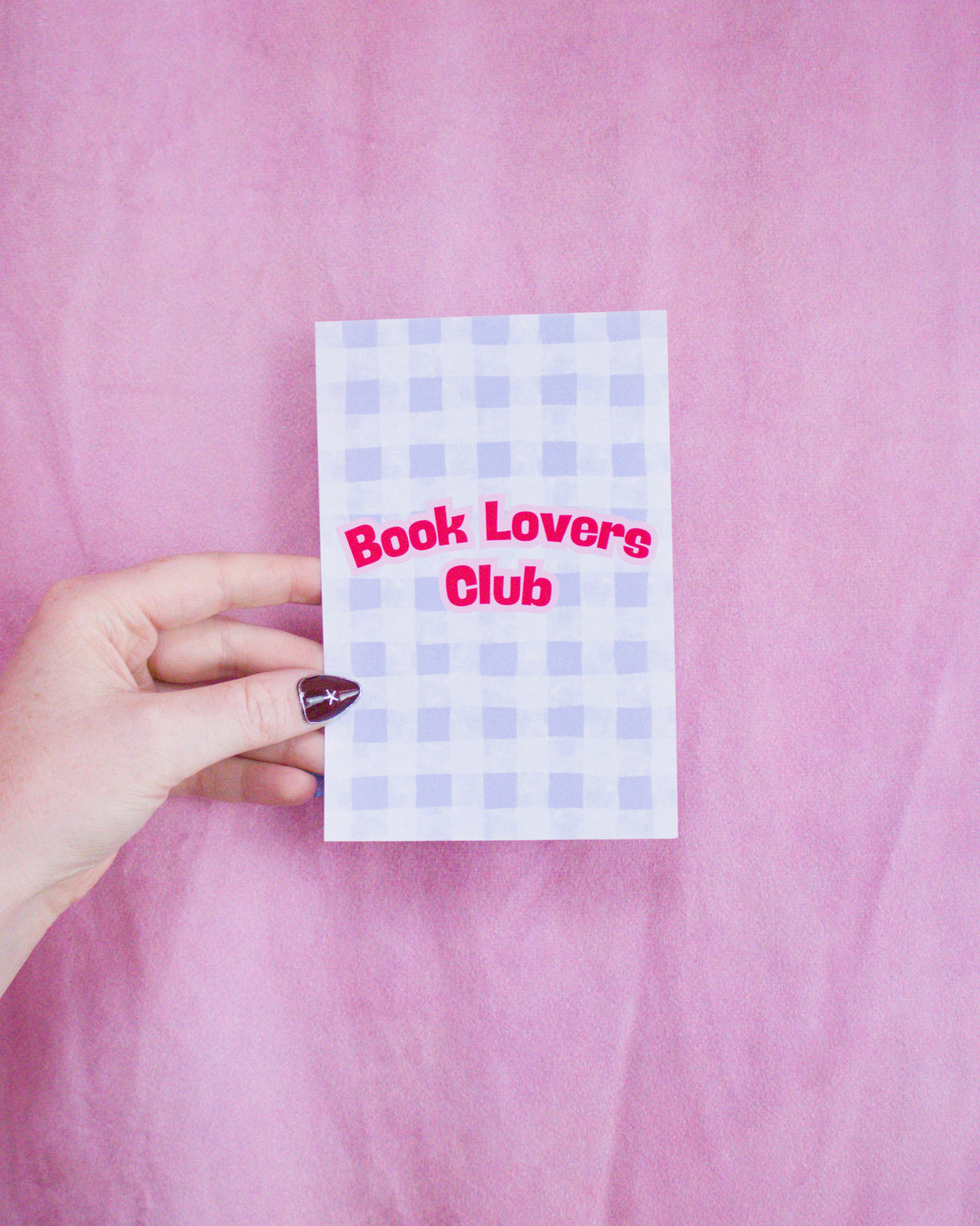 Book Lovers Club Post Card
