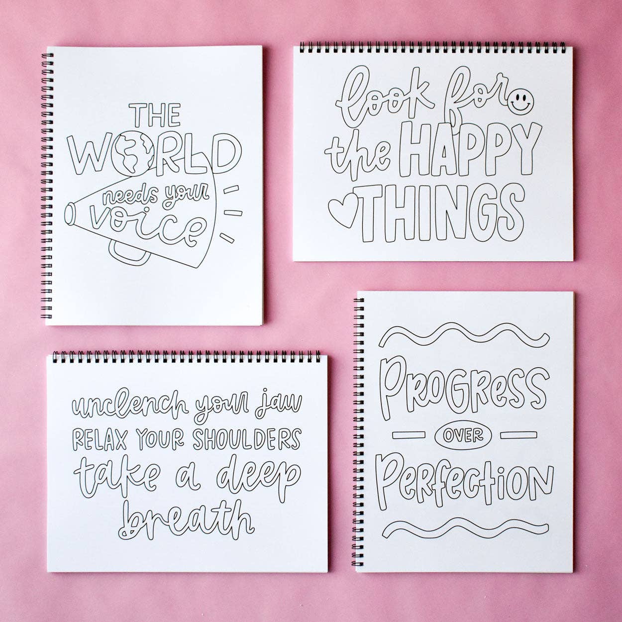 Words To Live By Coloring Book | Quote Coloring Book