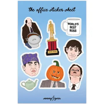 The Office Sticker Sheet