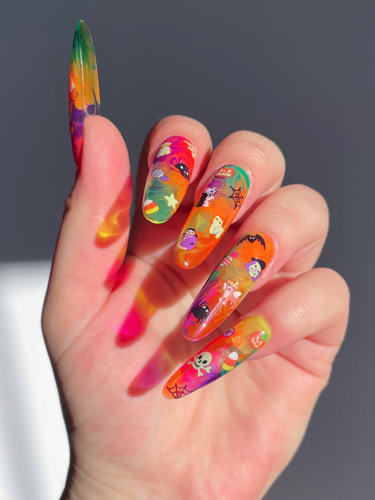 Nail Art Stickers - BOO CREW