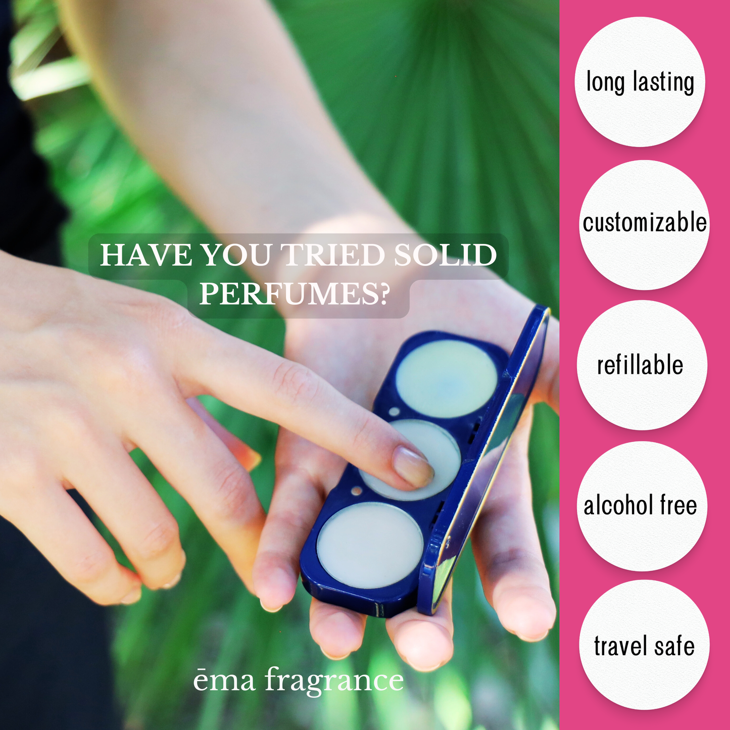 Inspired by Arancia di Capri Solid Perfume Pods | Bergamot, Grapefruit & Vanilla