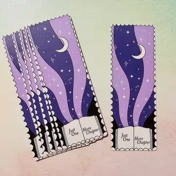 "Just One More Chapter" Bookmark